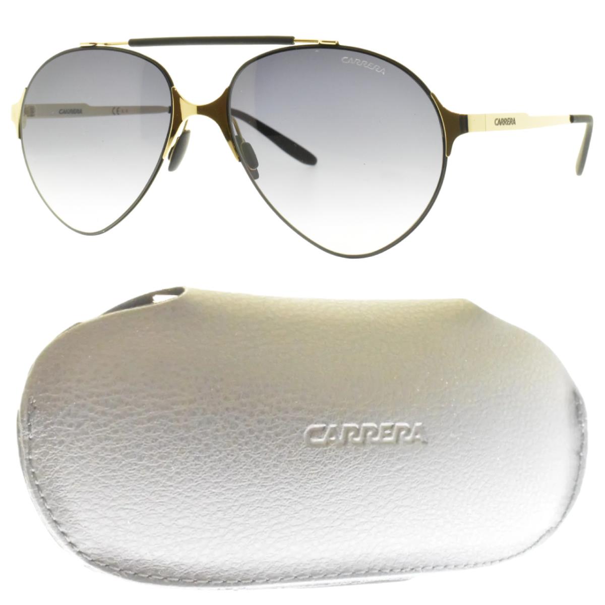 Carrera 124/S 1PWHD Gold/black Aviator Full Rim Mens Sunglasses