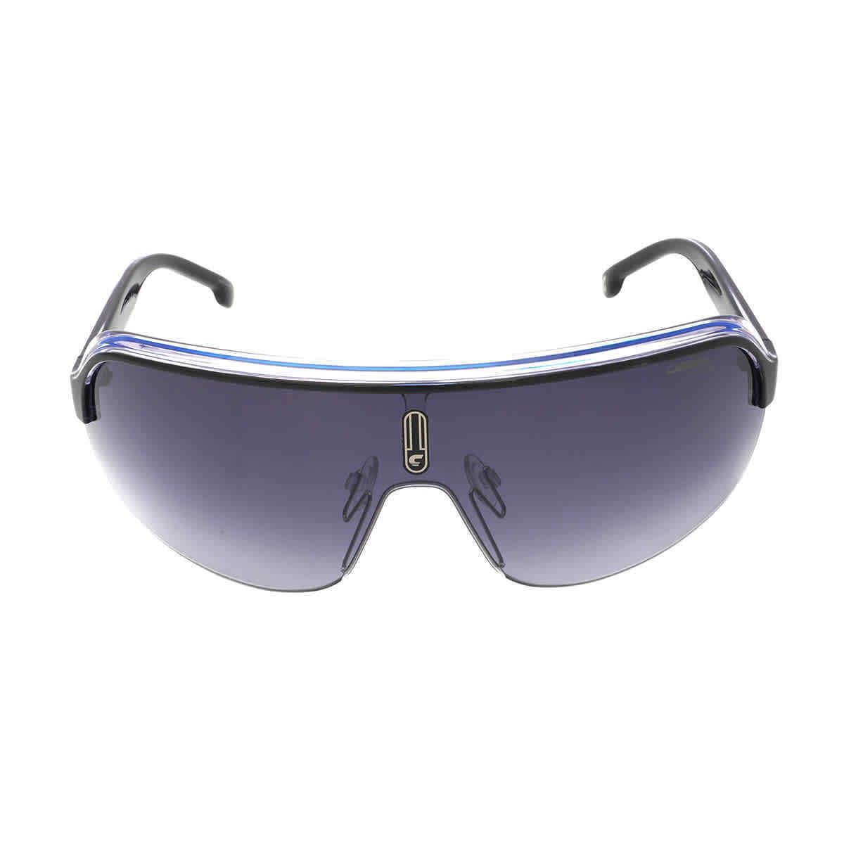 Carrera Dark Grey Gradient Shield Sunglasses Topcar 1/N0 T5C/9O 99 - Frame: Black, Lens: Grey