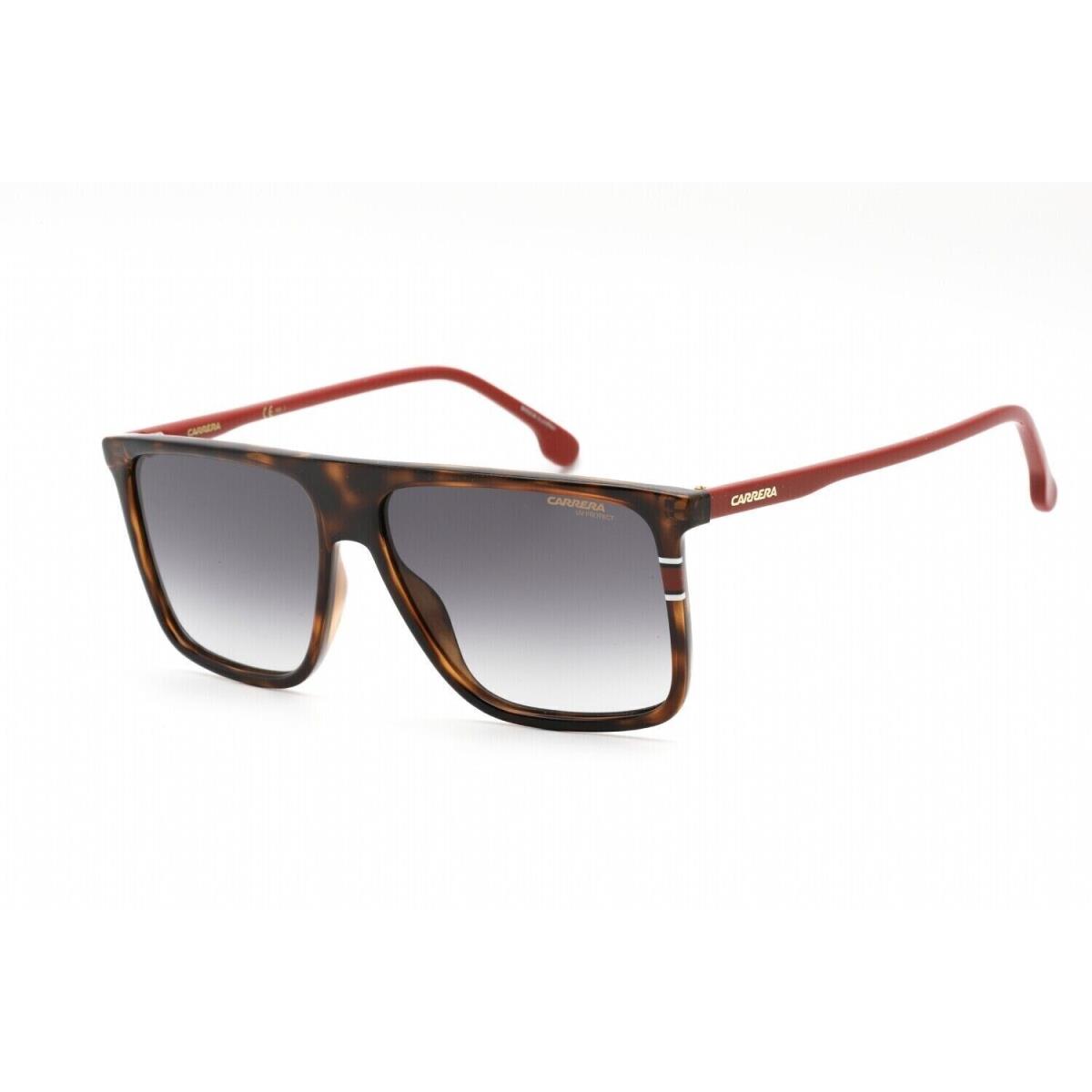 Carrera CARRERA172NS 0O63 9O Sunglasses Havana Red Frame Grey Gradient Lens 58mm