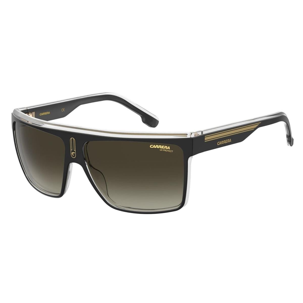 Carrera 22/N Black Gold/brown Shaded 63/12/130 Men Sunglasses