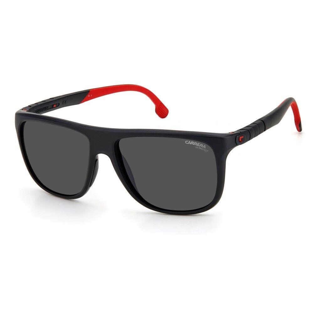 Carrera Men`s Rectangular 58mm Sunglasses Matte Black