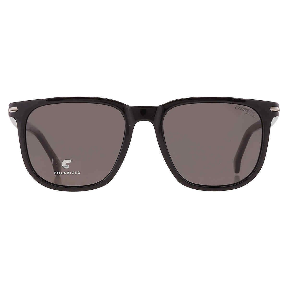 Carrera Polarized Grey Square Unisex Sunglasses Carrera 300/S 008A/M9 54