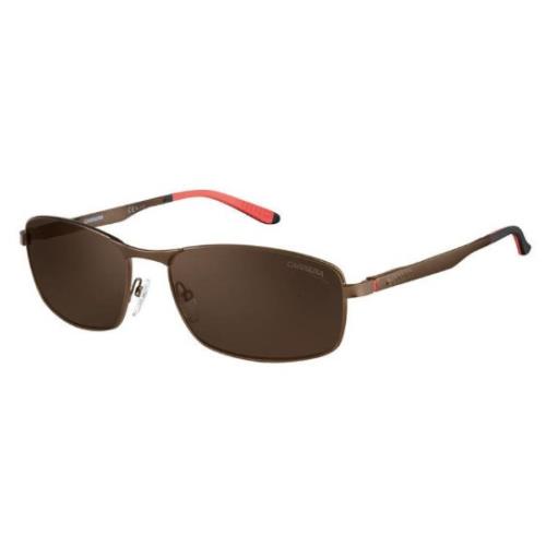 Carrera Polarized 8012/S J8P SP Semi Matte Brown Bronze Lens Mens Sunglasses