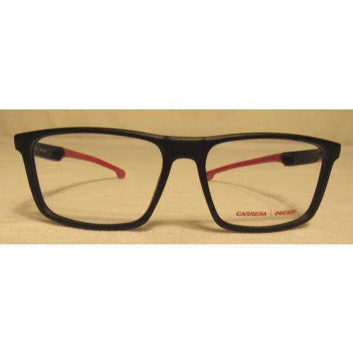 Carrera Ducati Carduc 024 0OIT Black Red Mens Eyeglasses 56 15 140 W/case Cloth