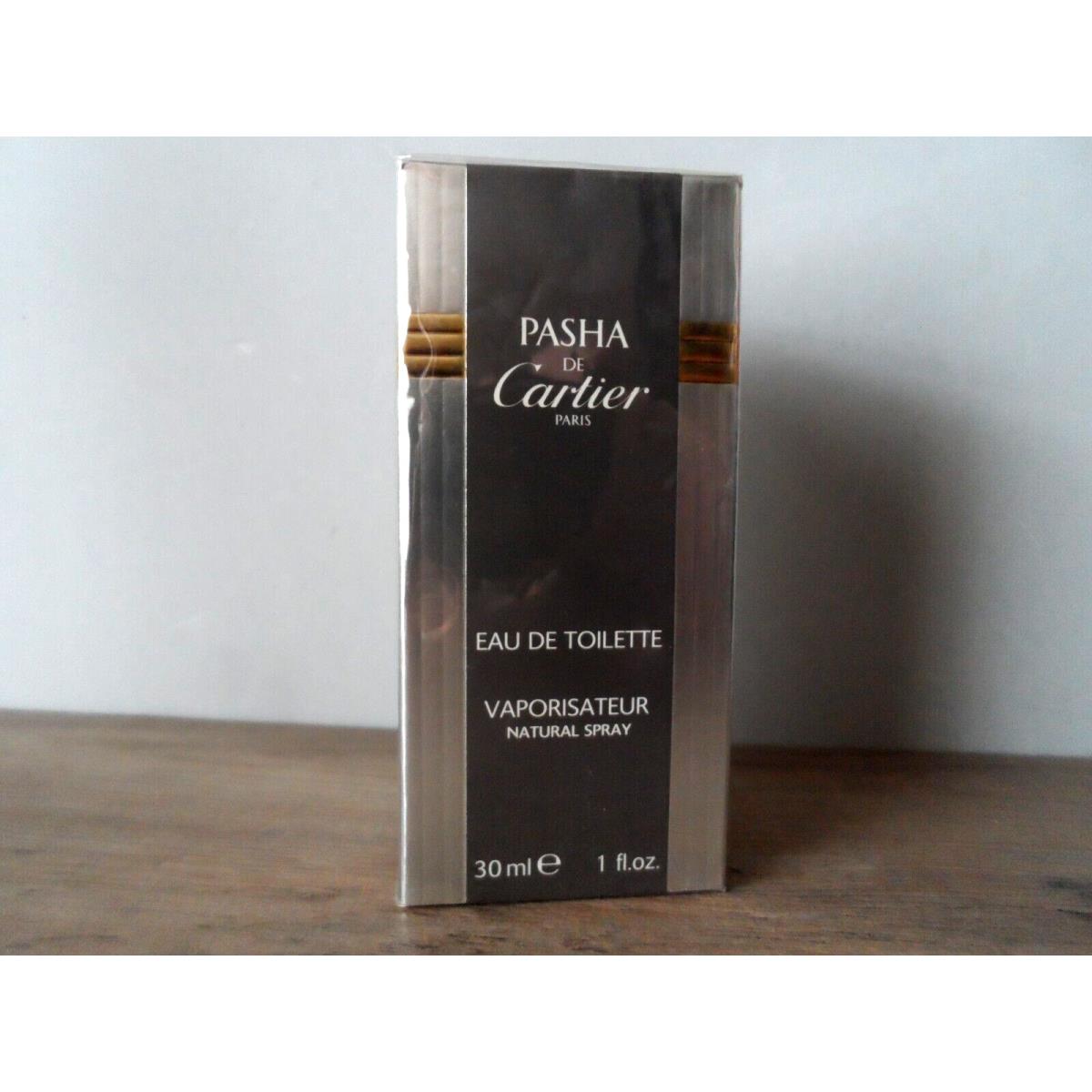 Vintage Pasha de Cartier Edt Spray 1 oz / 30 ml Box