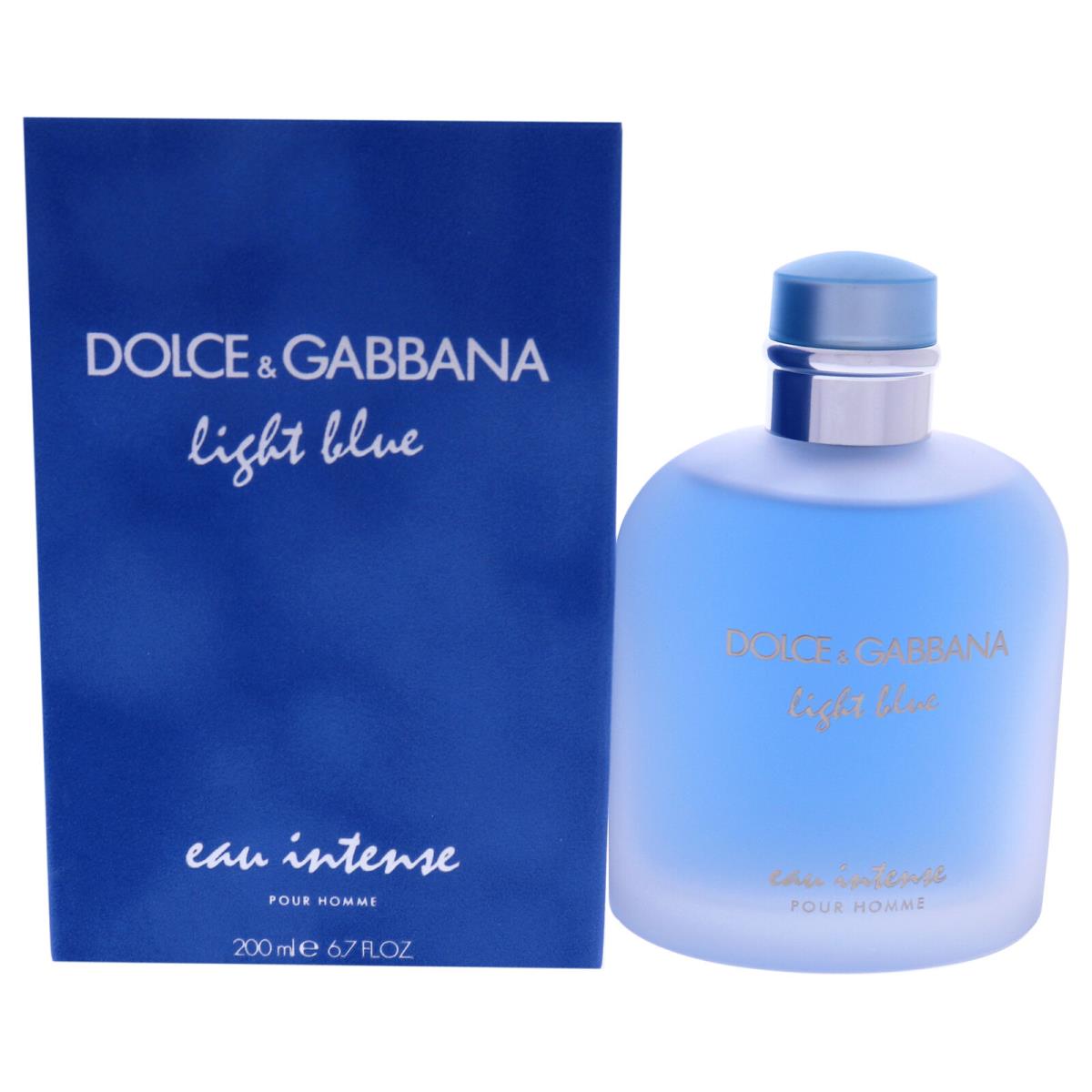 Light Blue Eau Intense by Dolce and Gabbana For Men - 6.7 oz Edp Spray