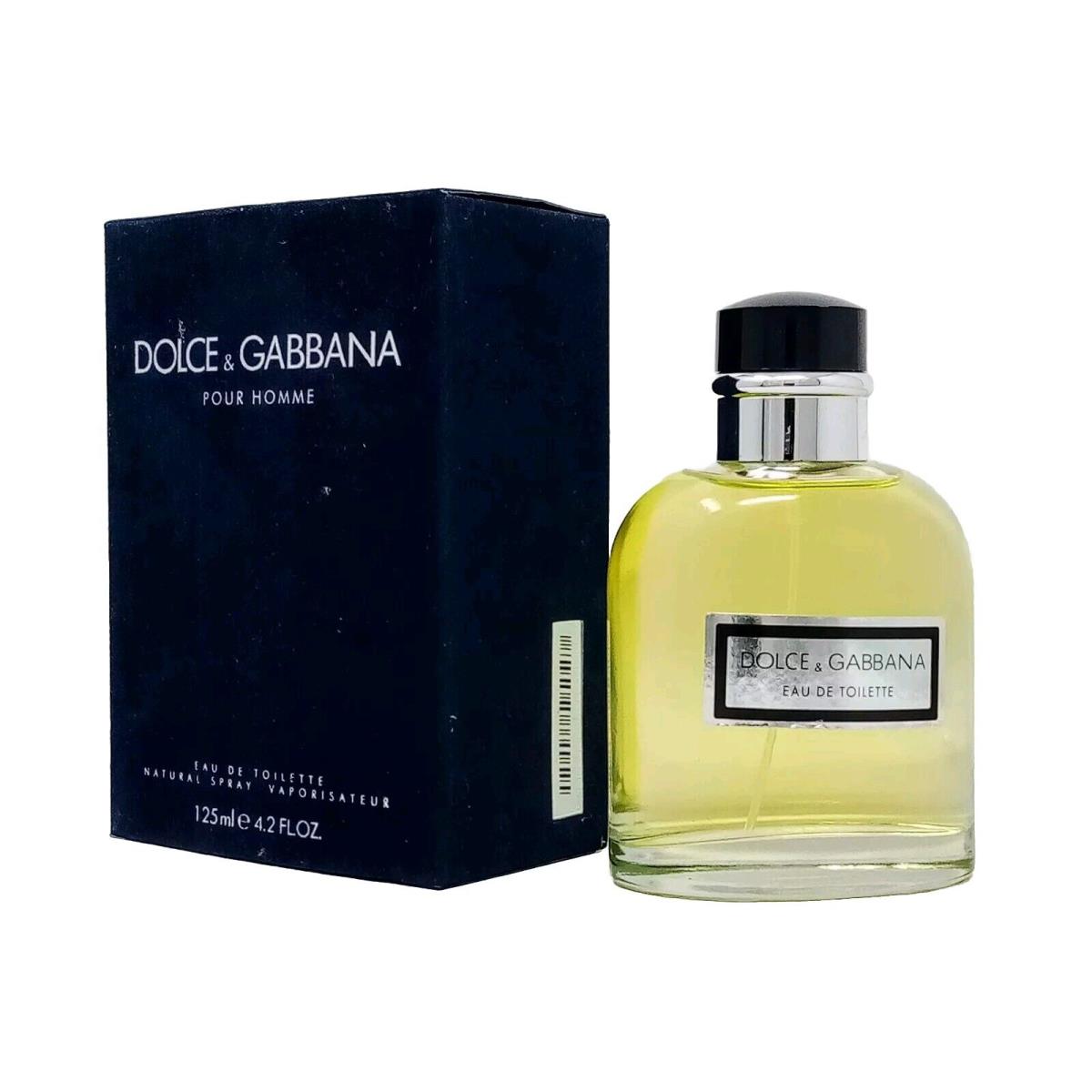 Dolce Gabbana Pour Homme 4.2 oz Edt - Classic Tobacco Orange Men