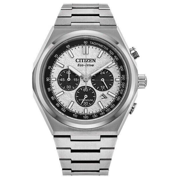 Citizen Silver Mens Frozo Chronograph Watch CA4610-85A