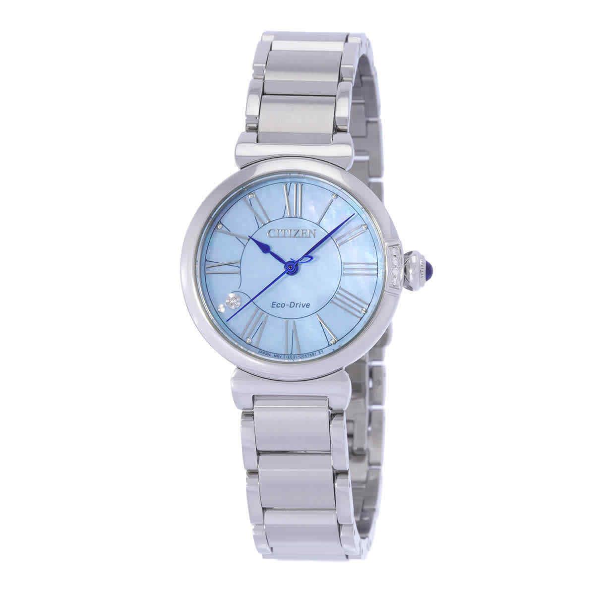 Citizen L Series Eco-drive Mop Dial Ladies Watch EM1060-87N