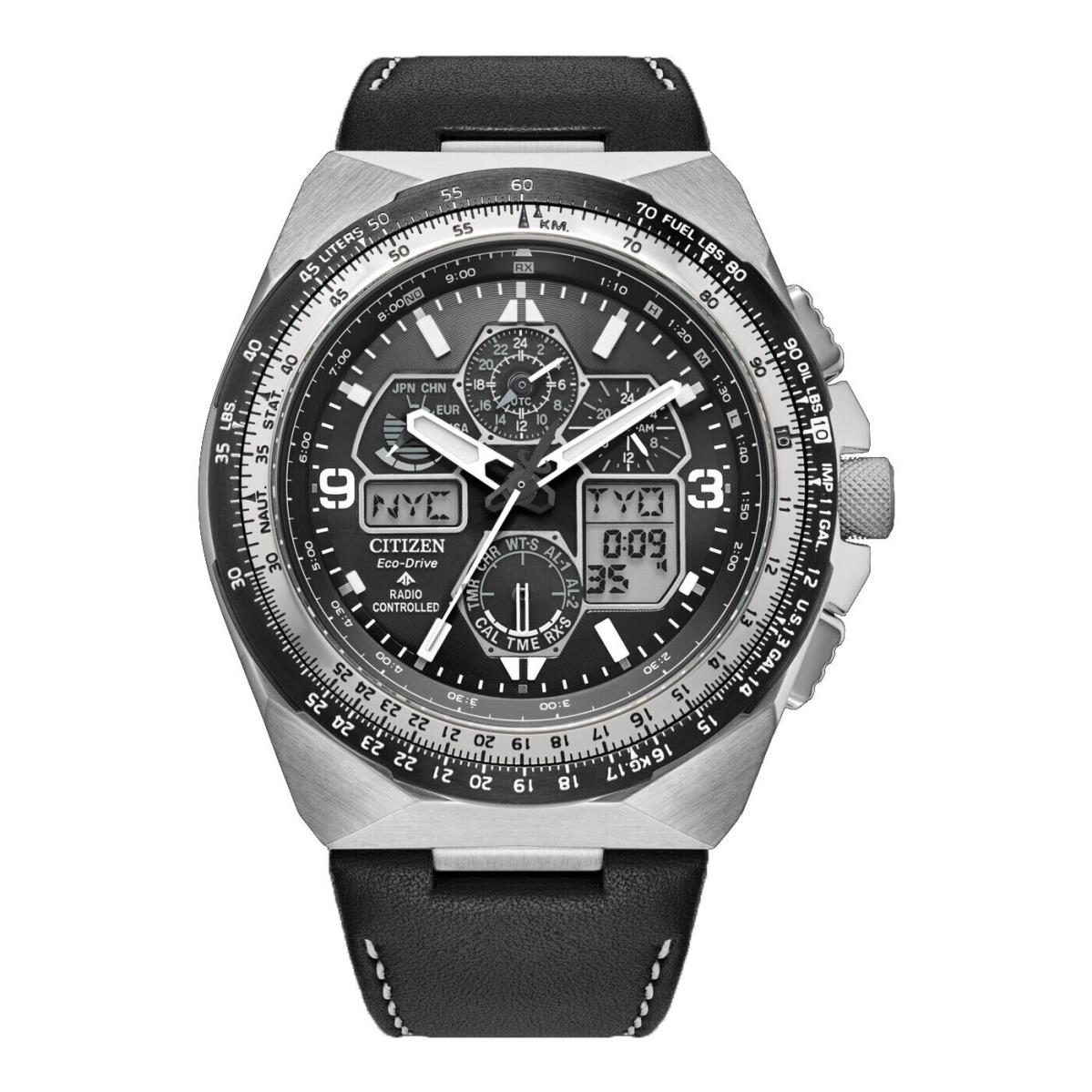 Citizen Eco Drive Man`s Promaster Skyhawk A-t Black Dial Watch JY8149-05E