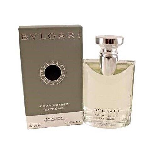 Bvlgari Pour Homme Extreme Men 3.4 oz 100 ml Eau De Toilette Spray