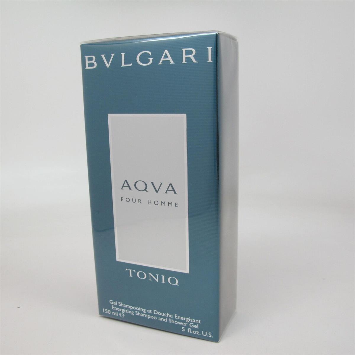 Aqva Toniq Pour Homme by Bvlgari 150 Ml/ 5.0 oz Energizing Shampoo Gel