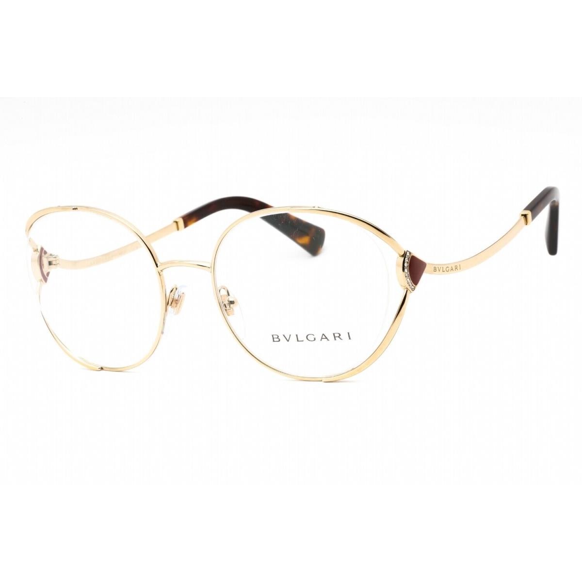 Bvlgari BV2245B-278-54 Eyeglasses Size 54mm 20mm 140mm Gold Women