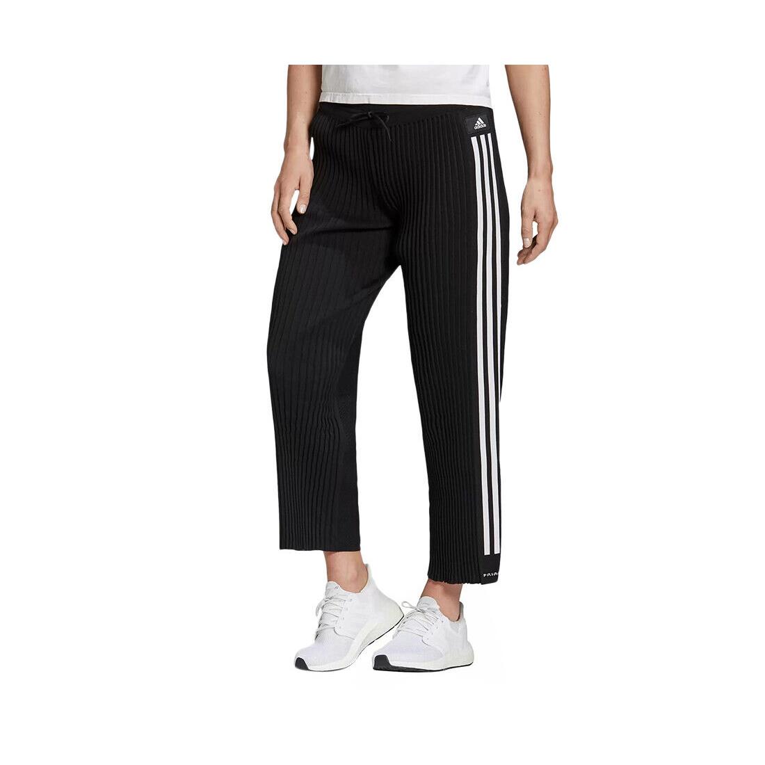 Adidas Pleat Front Knit Track Womens Active Pants