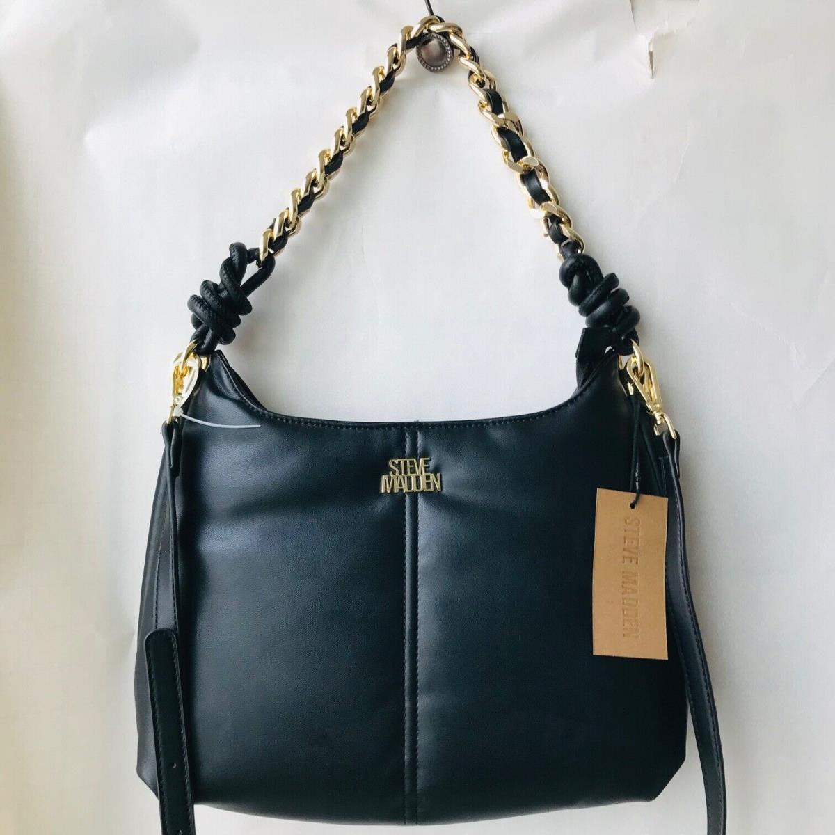 Steve Madden Bcammi Hobo Shoulder Bag Balck