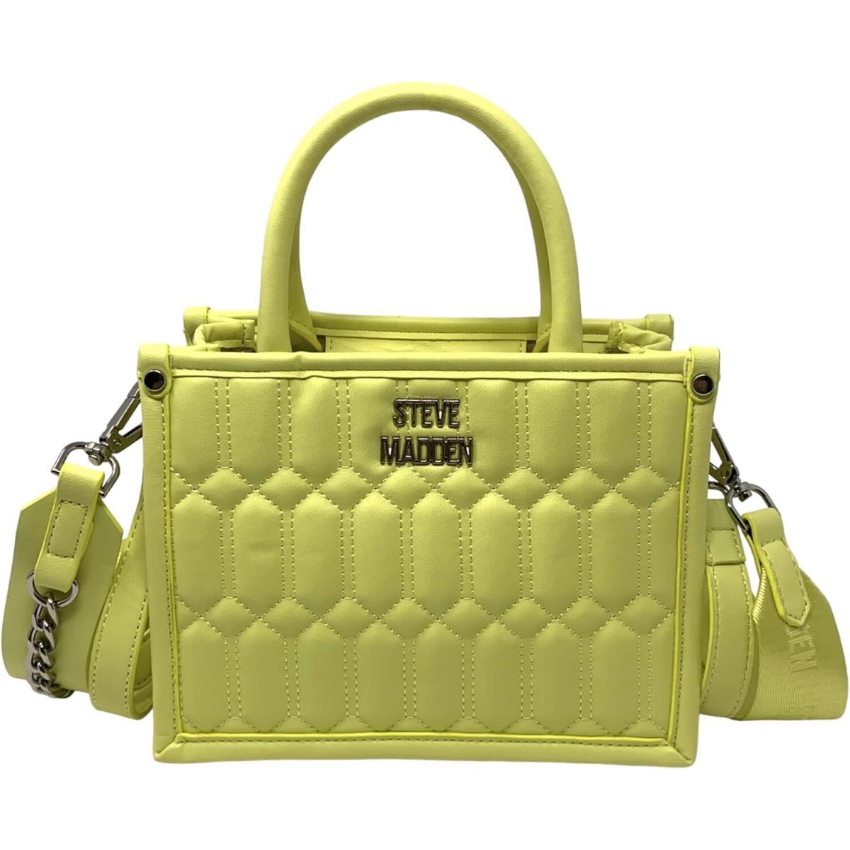 Steve Madden Womens Bniko Handbag One Size Lemon