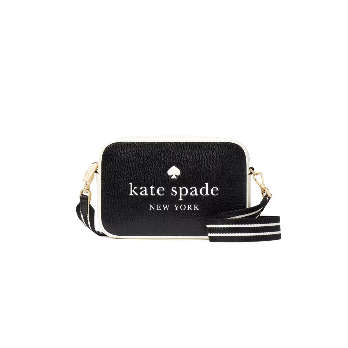 Kate Spade Oh Snap Colorblock Black Mini Camera Crossbody Bag KH756