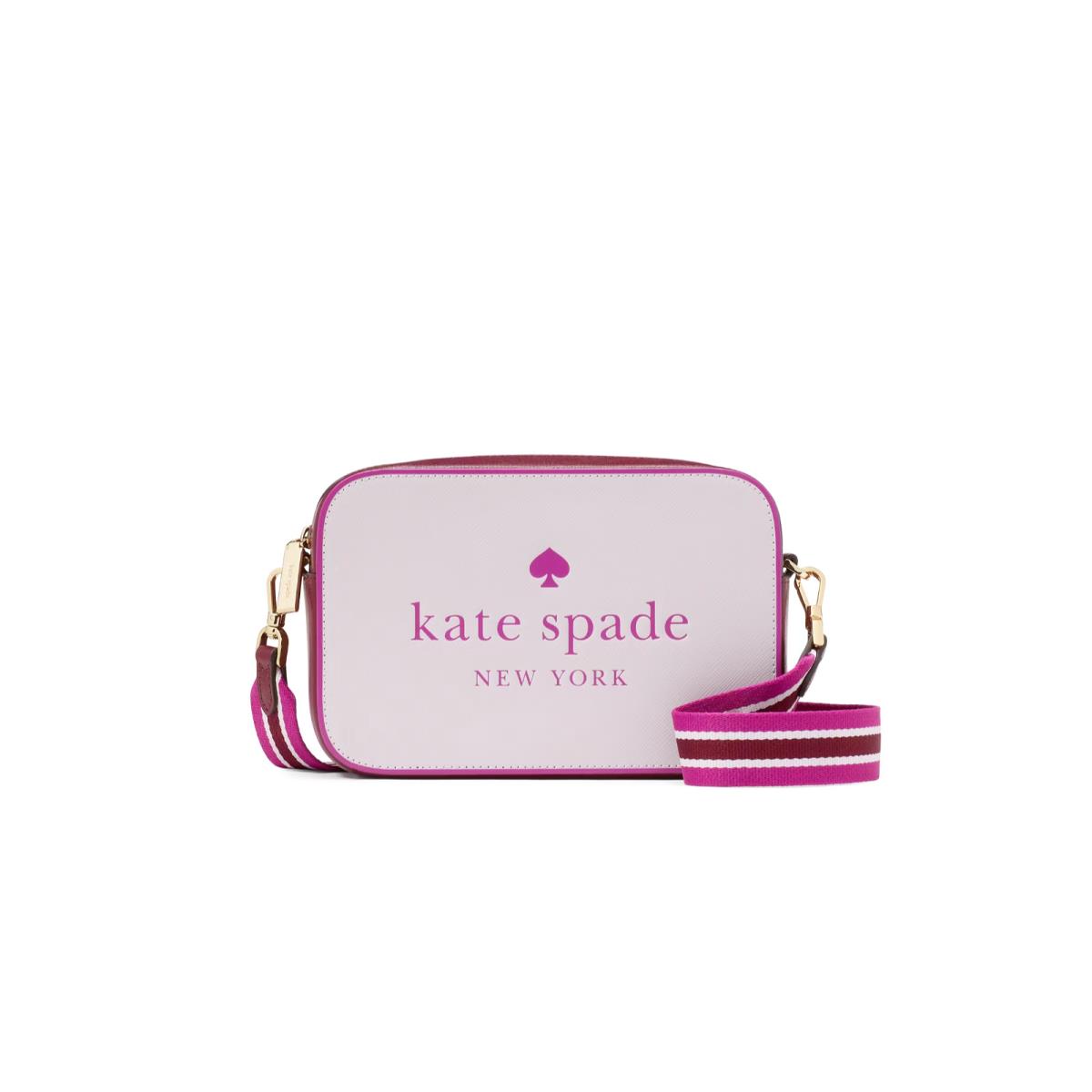 Kate Spade Oh Snap Colorblock Lilac Moonlight Mini Camera Crossbody Bag KH756