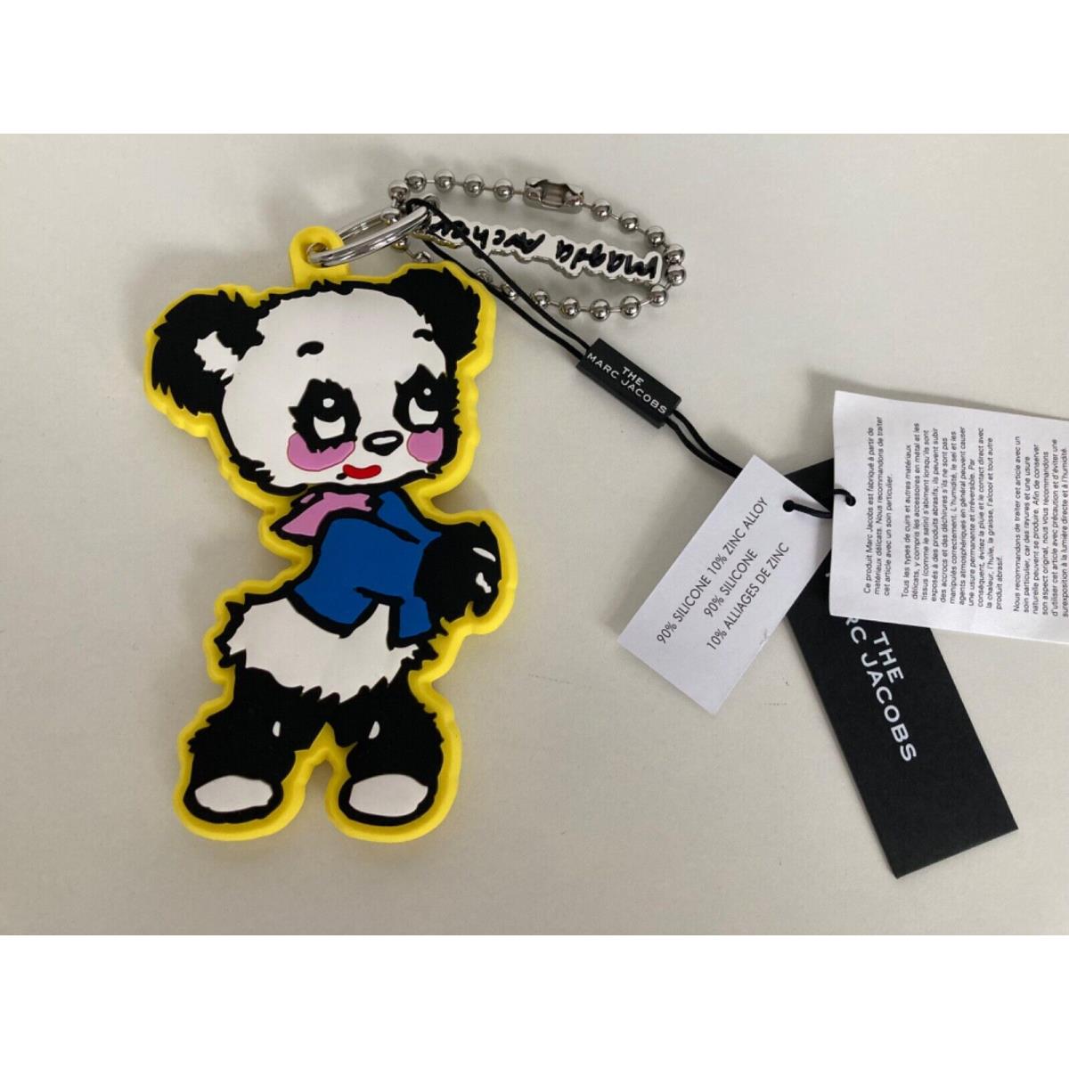 Marc Jacobs X Magda Archer Panda Bag Charm Key Chain Very Rare