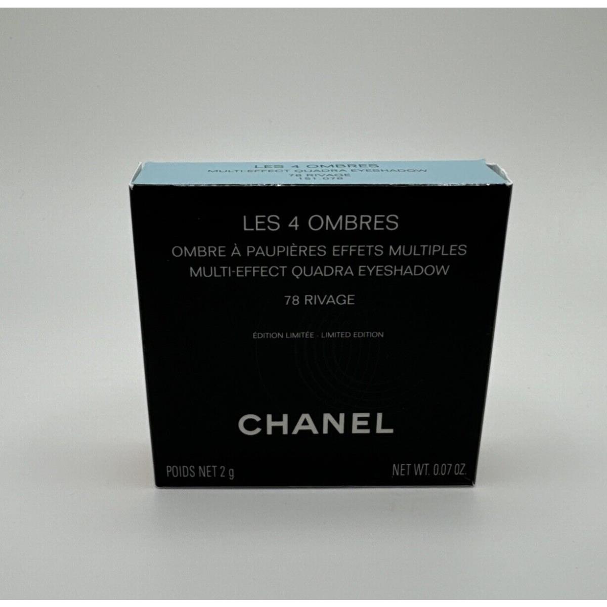 Chanel Les 4 Ombres Multi-effect Quadra Eyeshadow 78 Rivage 2g / .07 Oz