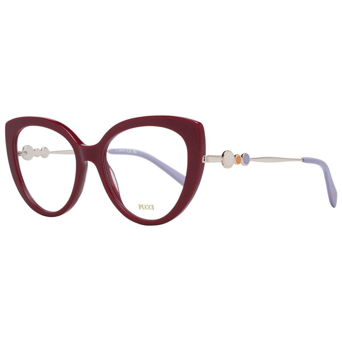 Emilio Pucci EP-5190 055 Burgundy Purple Eyeglasses 53/17/140