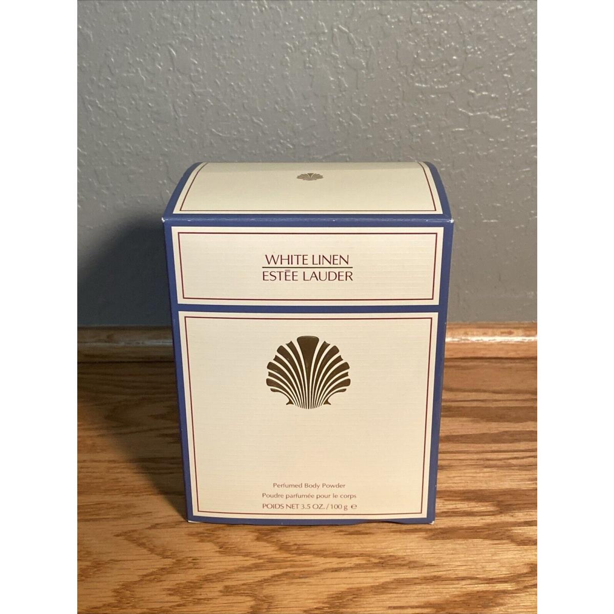 White Linen Estee Lauder Body Powder Puff 3.5 OZ 100G Fresh