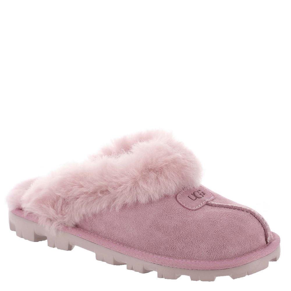 Women`s Shoes Ugg Coquette Sheepskin Slide Slippers 5125 Dusty Orchid - Pink