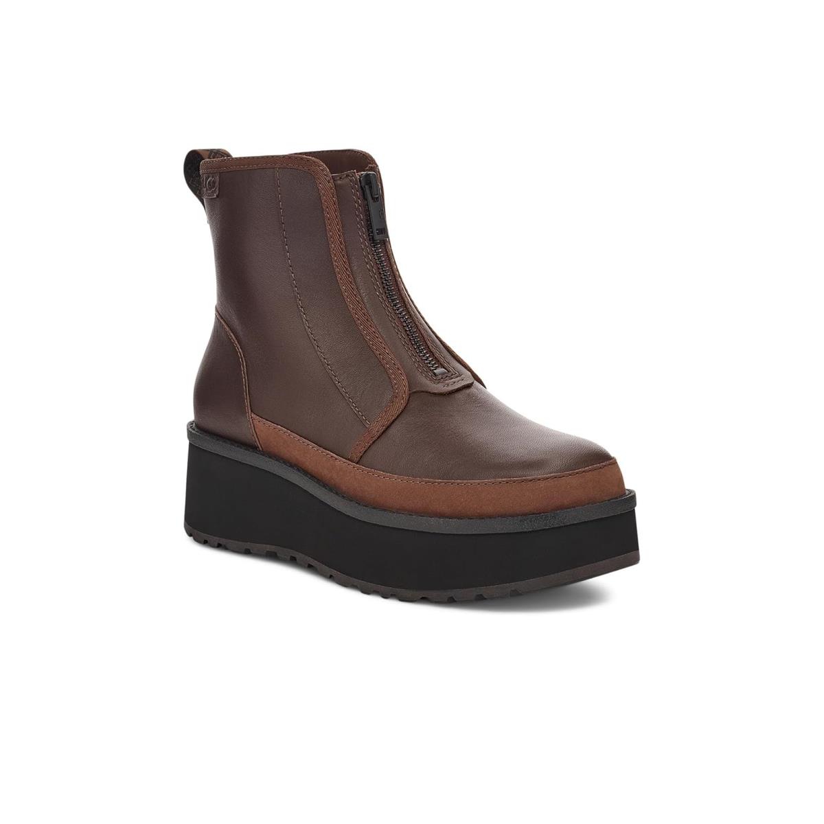 Woman`s Boots Ugg Cityfunc Zip Burnt Cedar