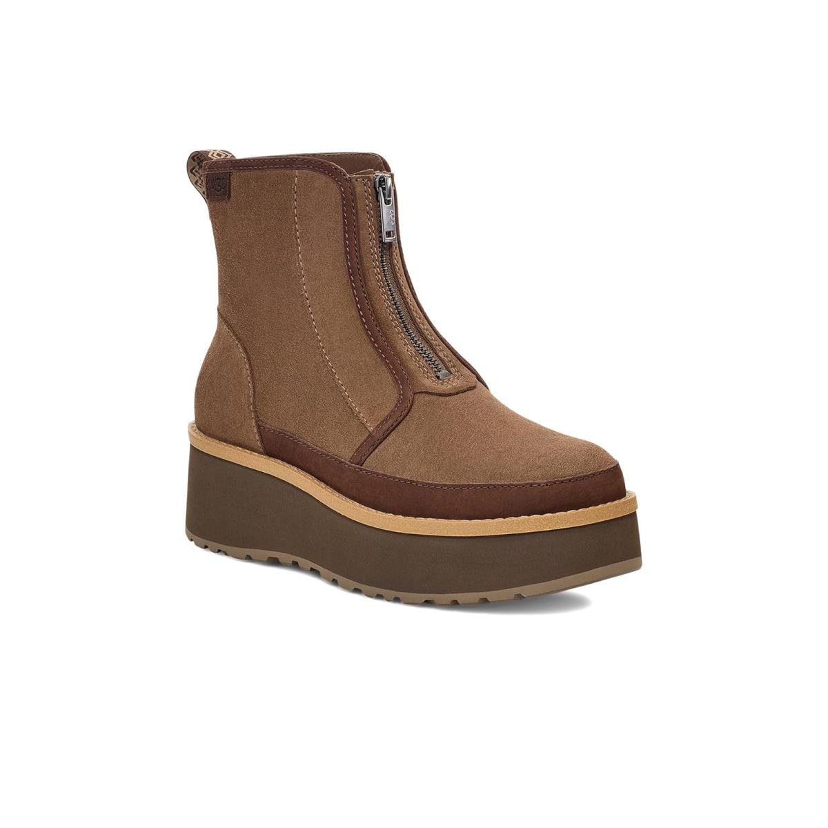 Woman`s Boots Ugg Cityfunc Zip Hickory