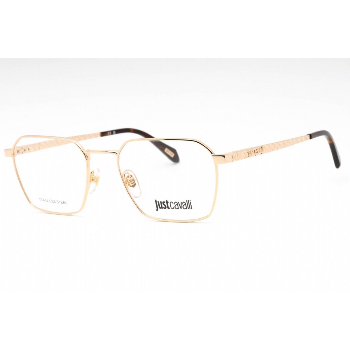 Just Cavalli VJC018-300-53 Eyeglasses Size 53mm 19mm 145mm Rosegold Men