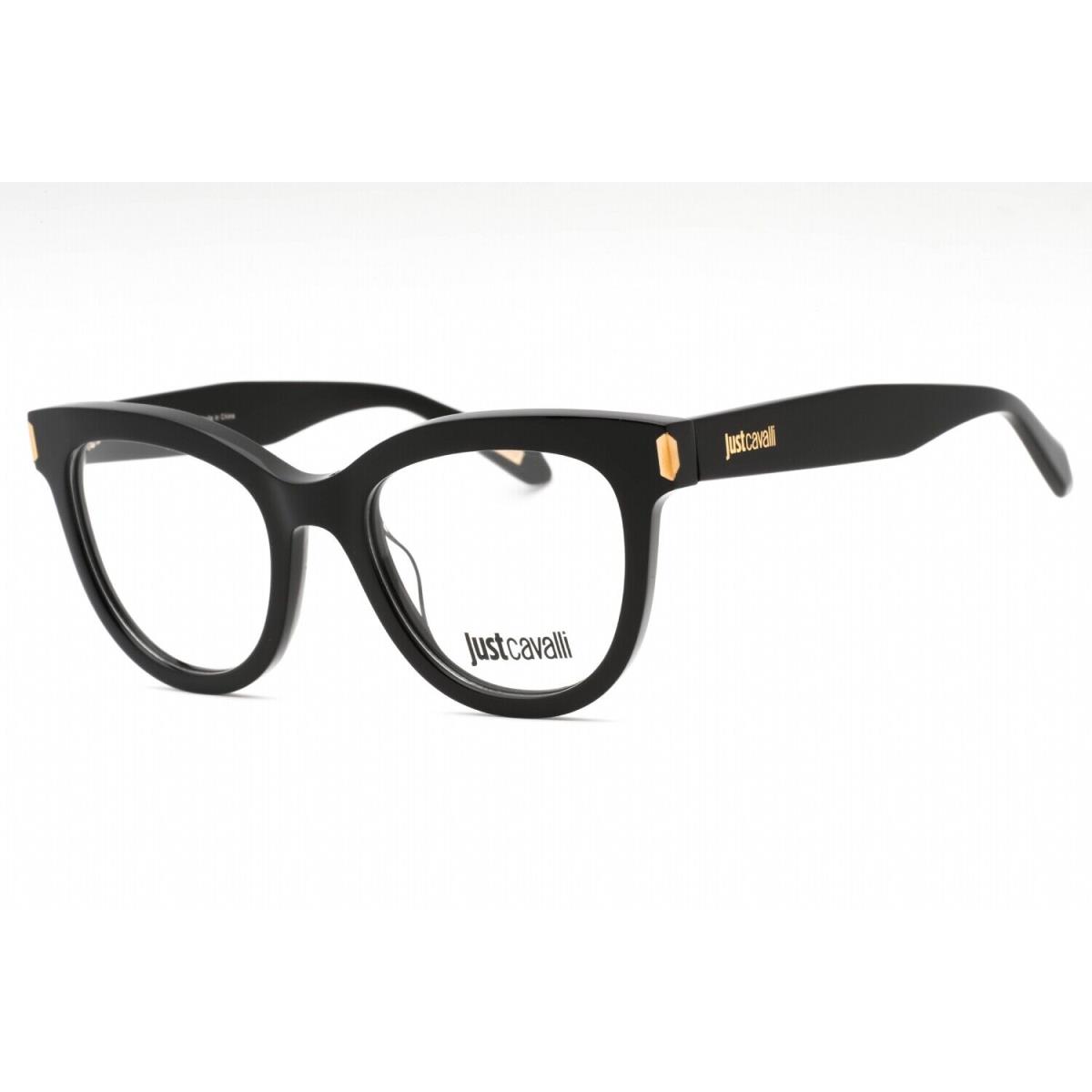 Just Cavalli VJC004-700-51 Eyeglasses Size 51mm 20mm 140mm Black Women