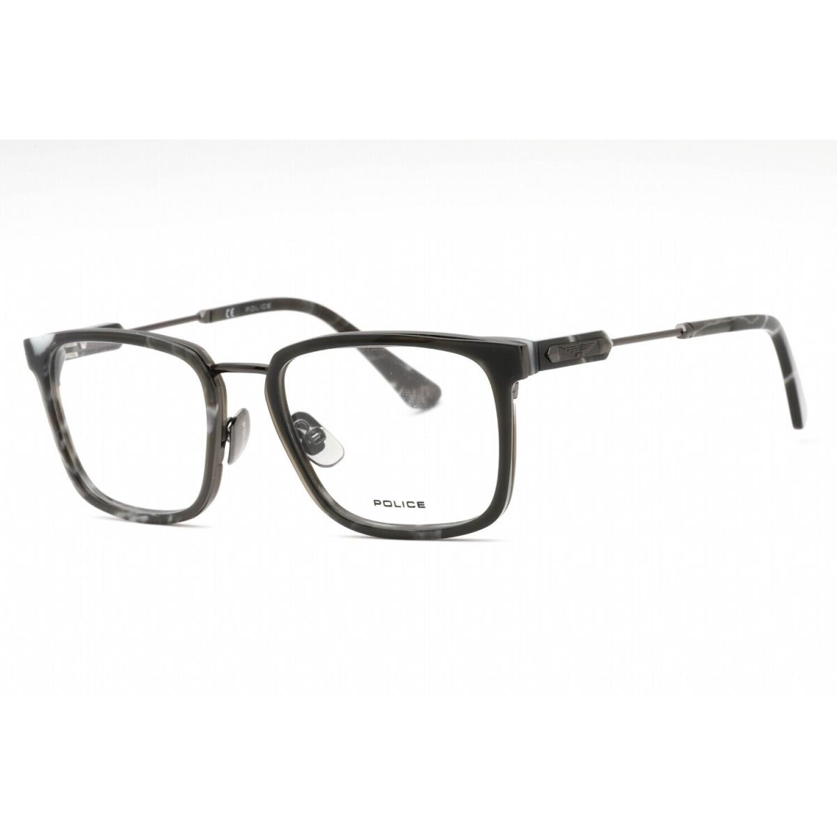 Police VPLF09-568-53 Eyeglasses Size 53mm 19mm 145mm Tortoise Men