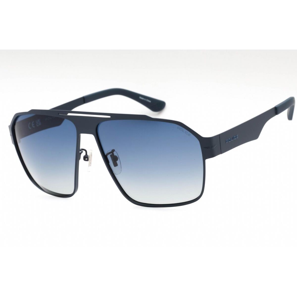 Police SPLL08-S72P-63 Sunglasses Size 63mm 140mm 13mm Blue Men