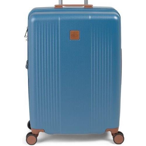 Brics 26in Blue Striped Expandable Hardcase Tsa Lock 8 Wheel Spinner