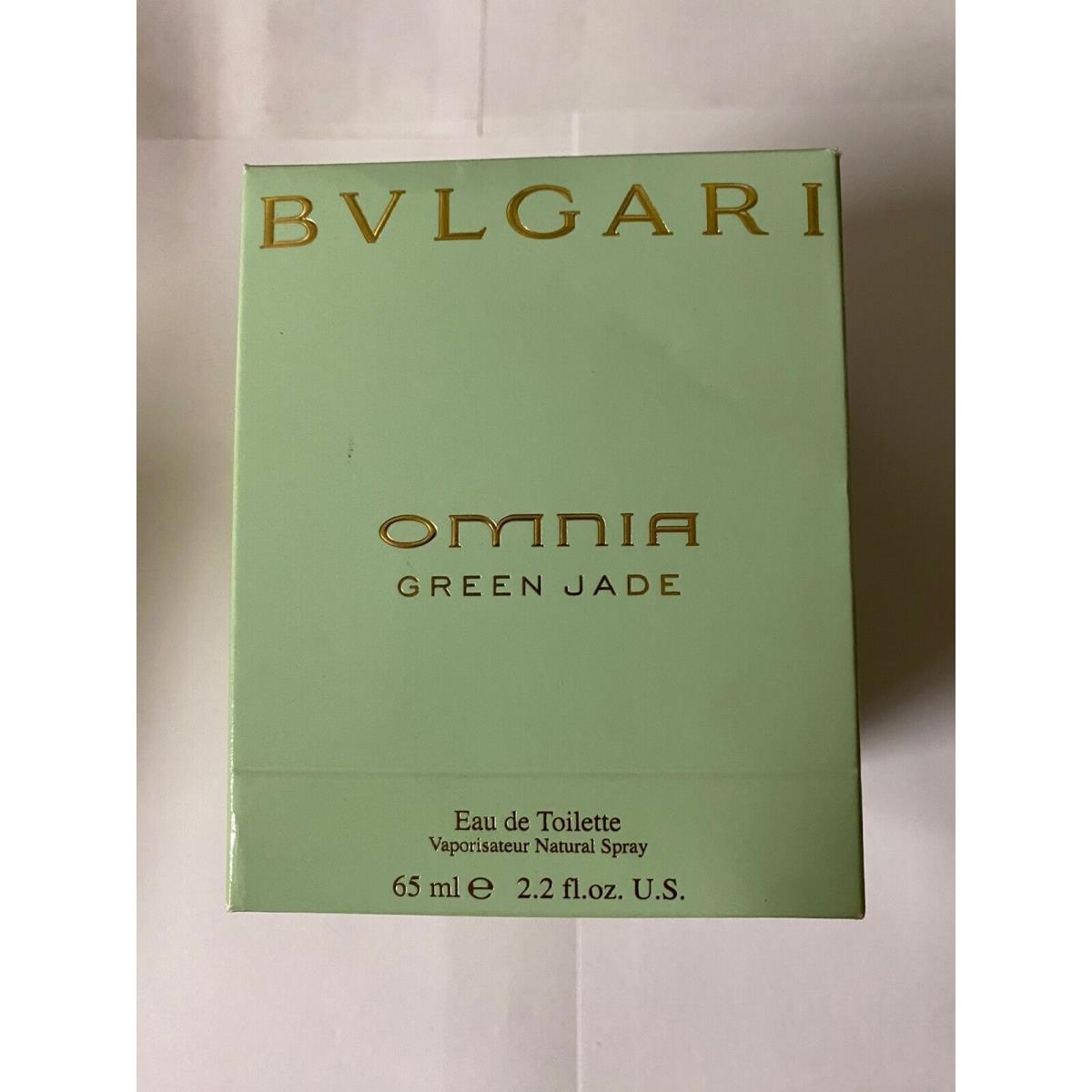 Bvlgari Omnia Green Jade 2.2 oz / 65 ml Edt Spray For Women Rare