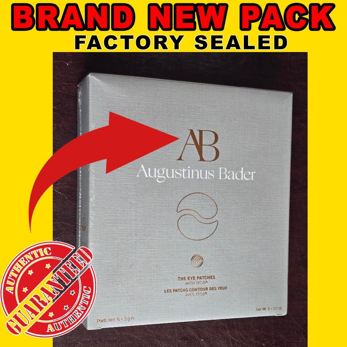 Augustinus Bader Eye Patches Box 6x3g 6ct Guaranteed