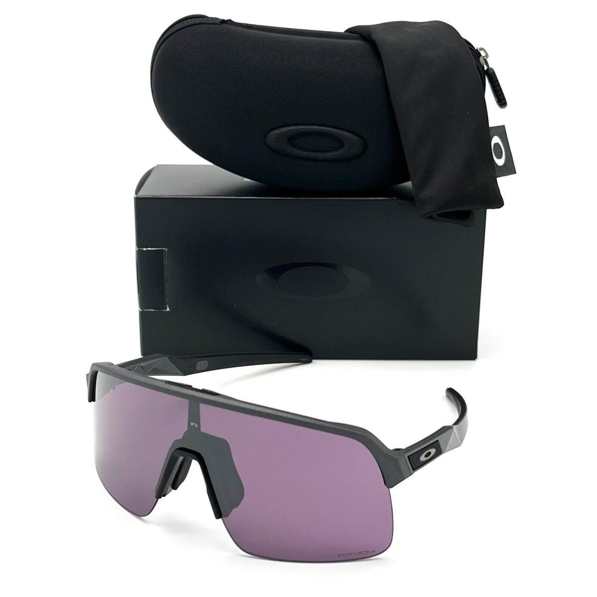 Oakley Sutro Lite A OO9463-16 Steel / Prizm Road Black Sunglasses - Frame: Steel, Lens: Prizm Road Black