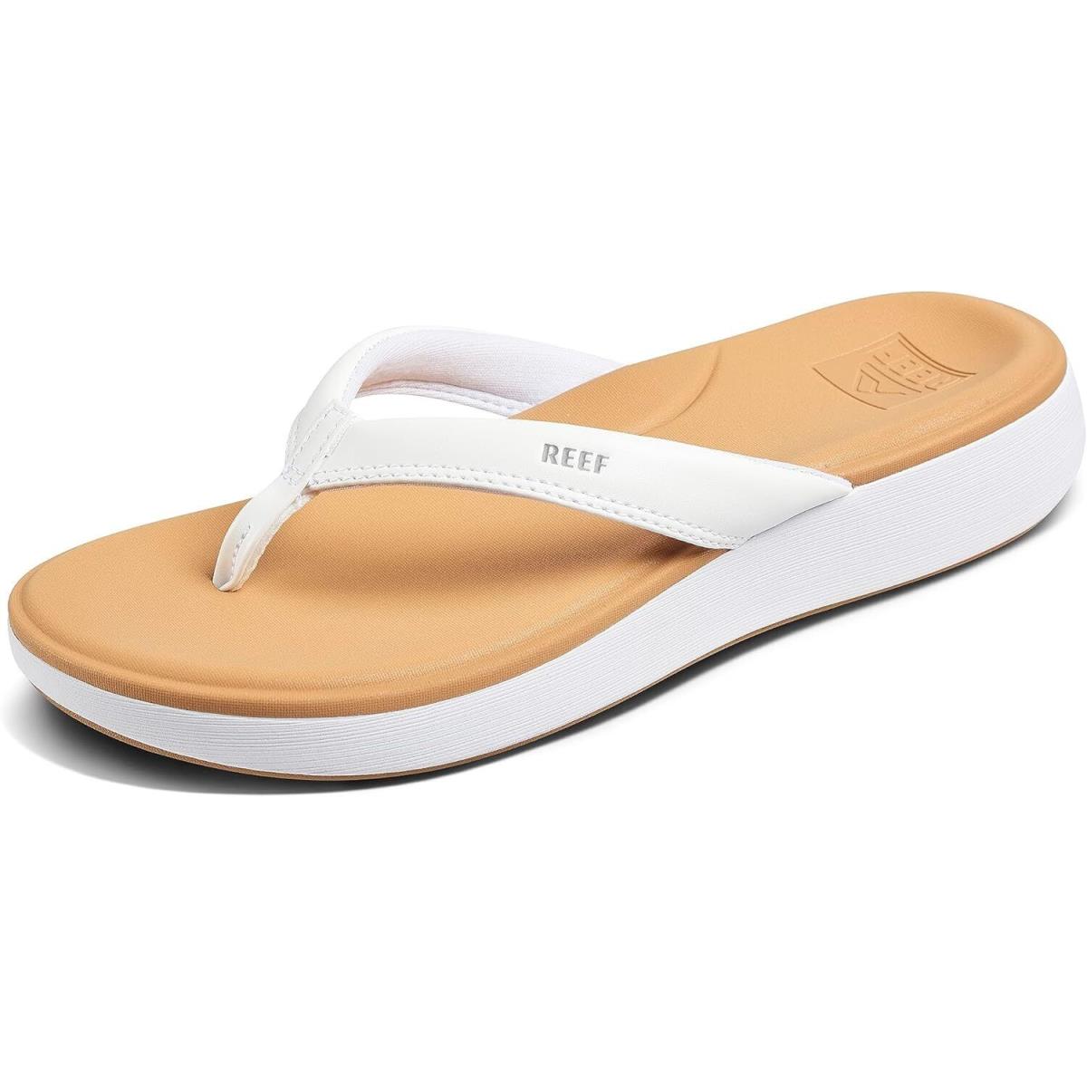 Reef Cushion Cloud Women`s Flip Flop Super Soft Molded Footbed Arch Support