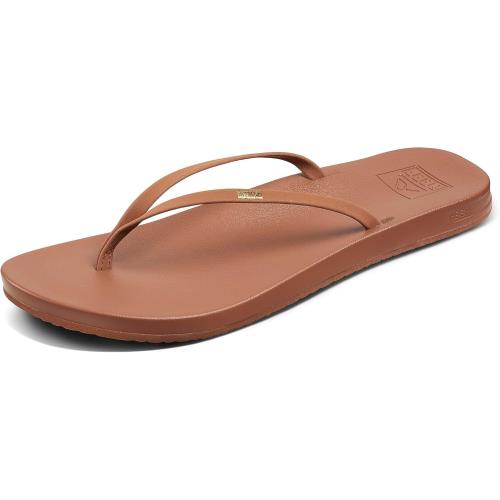 Reef Cushion Slim Women`s Flip Flop Super Lightweight Ultra Soft Espresso