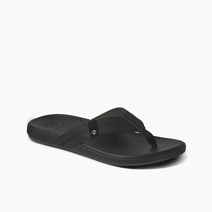 Reef Men`s Cushion Phantom 2.0 Sandals - Black - 10.0