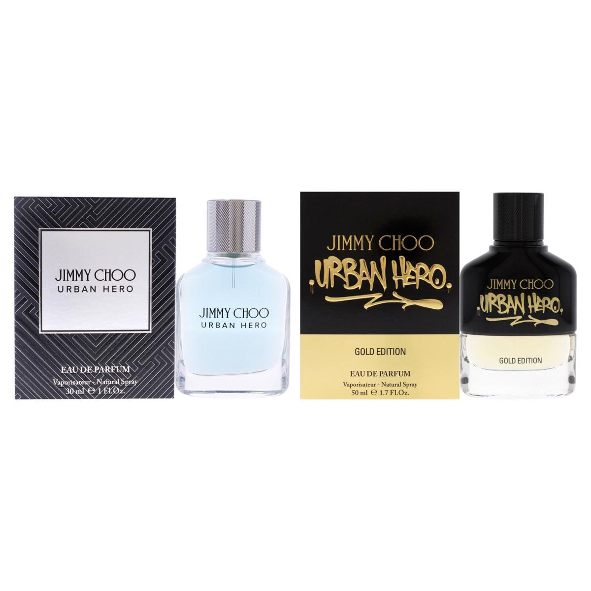 Urban Hero Kit by Jimmy Choo For Men - 2 Pc Kit