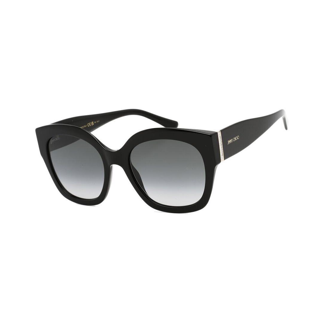 Jimmy Choo Women`s Leela/s 55Mm Sunglasses Women`s Black