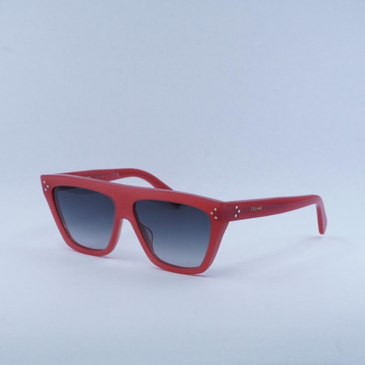 Celine CL40256I 66B Opal Raspberry/gradient Smoke 58-13-140 Sunglasses