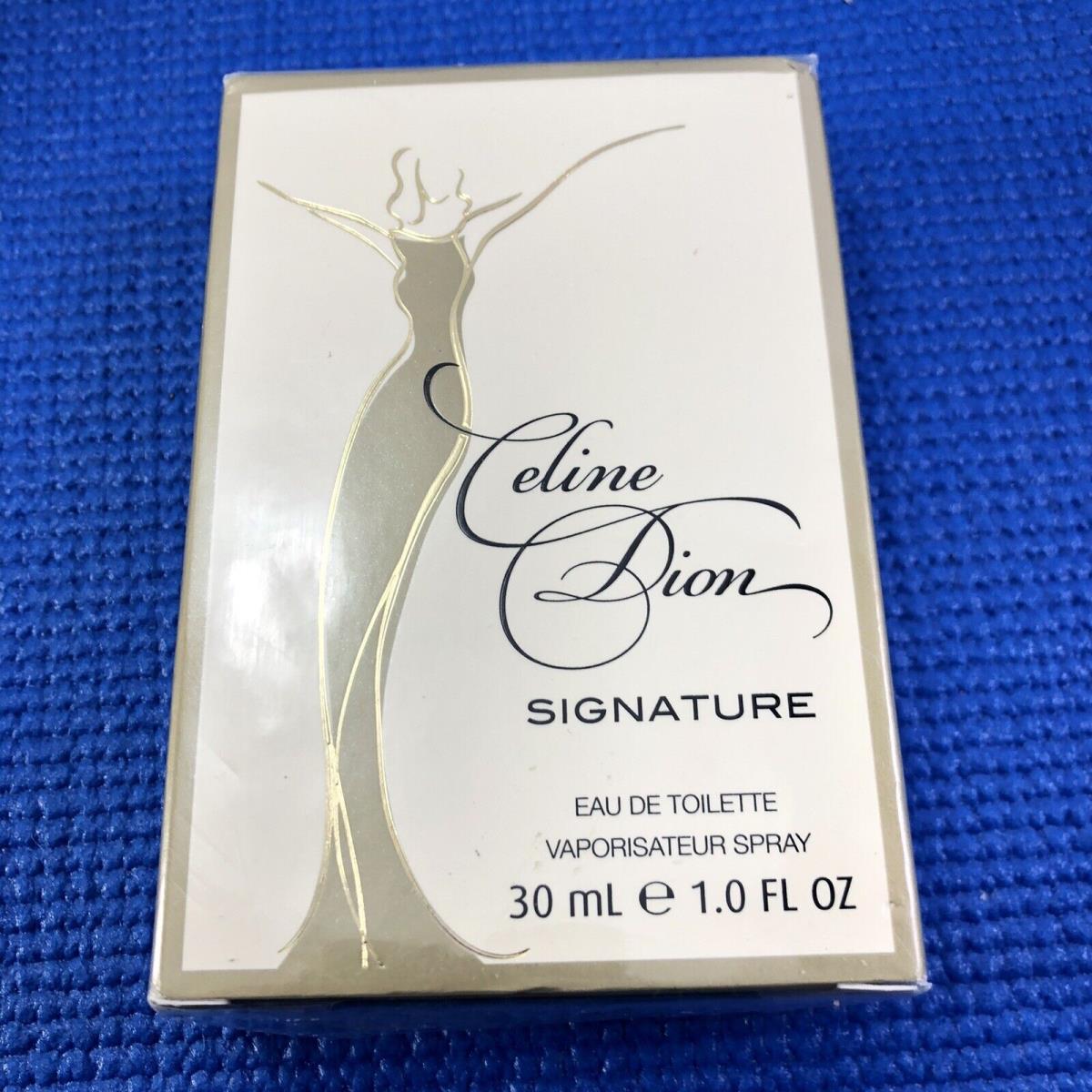 Celine Dion Signature Women Perfume 1.0oz-30ml Edt Spray Rare