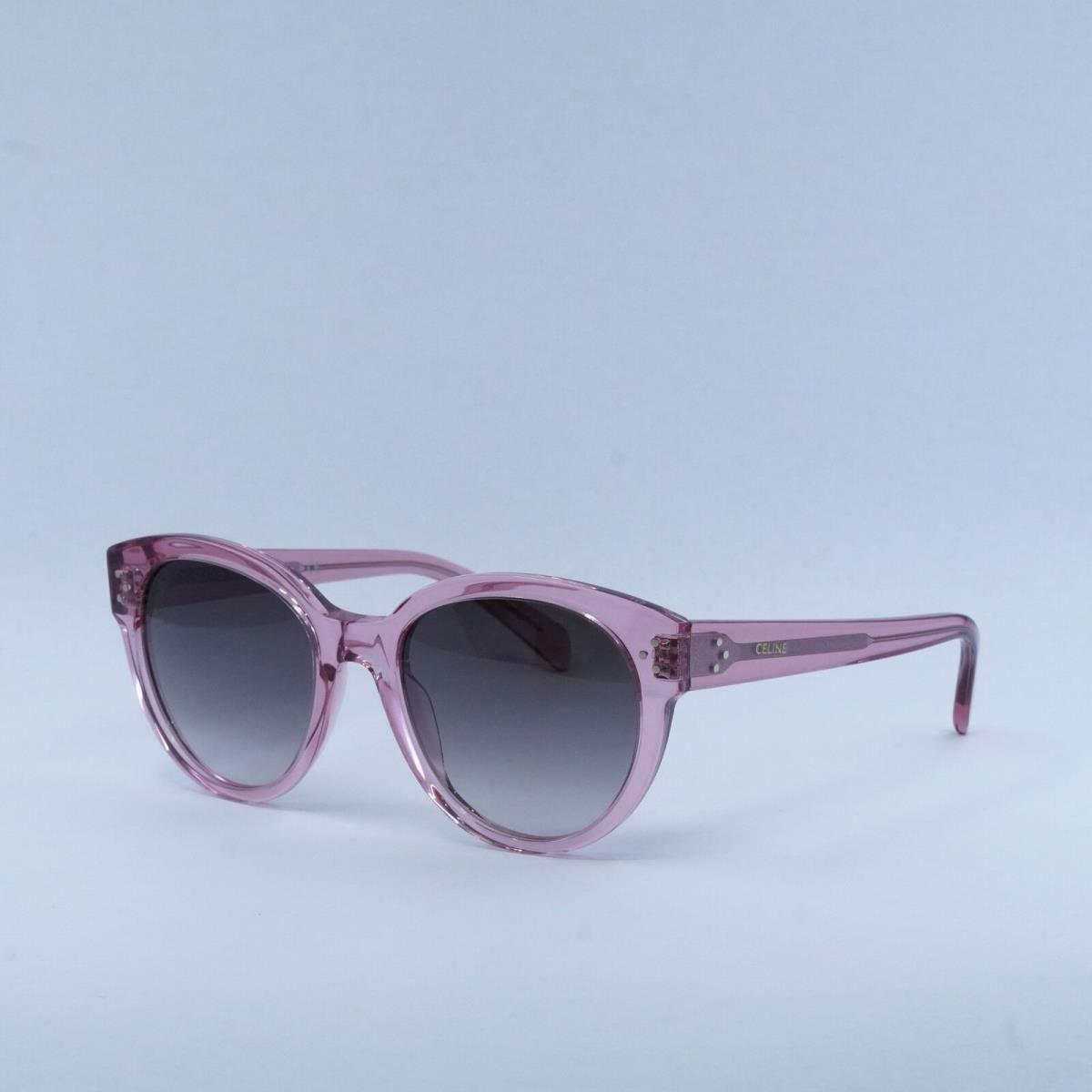 Celine CL40169I 72F Shiny Pink Crystal / Smoke Gradient 54-20-145 Sunglasses