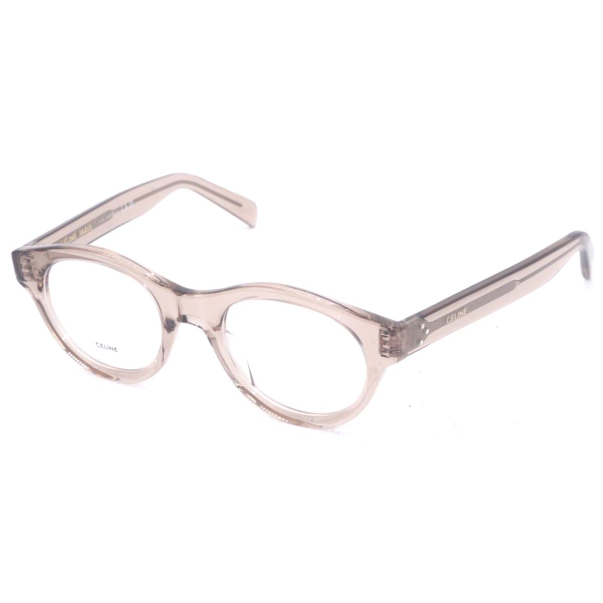 Celine CL50138I 059 Transparent Light Brown Eyeglasses 49-21