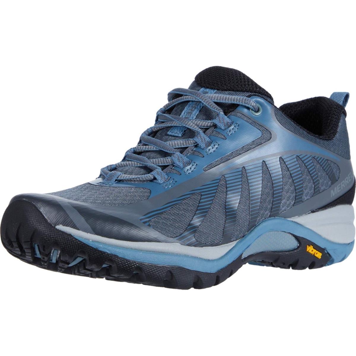 Merrell Womens Siren Edge 3 Hiking Shoe Rock/bluestone 7 US - Rock/Bluestone