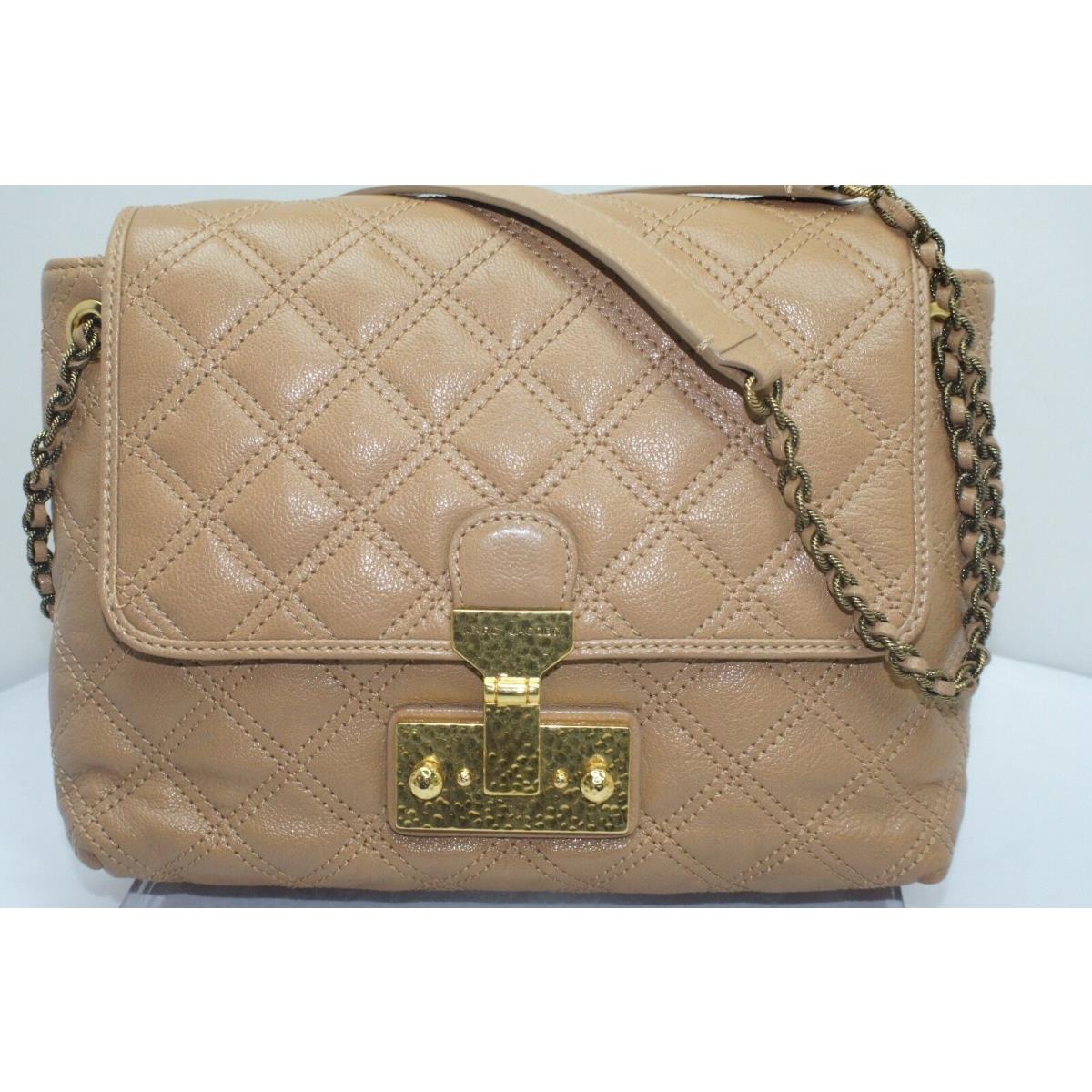 Marc Jacobs Bag The Single Handbag Beige Hobo Purse