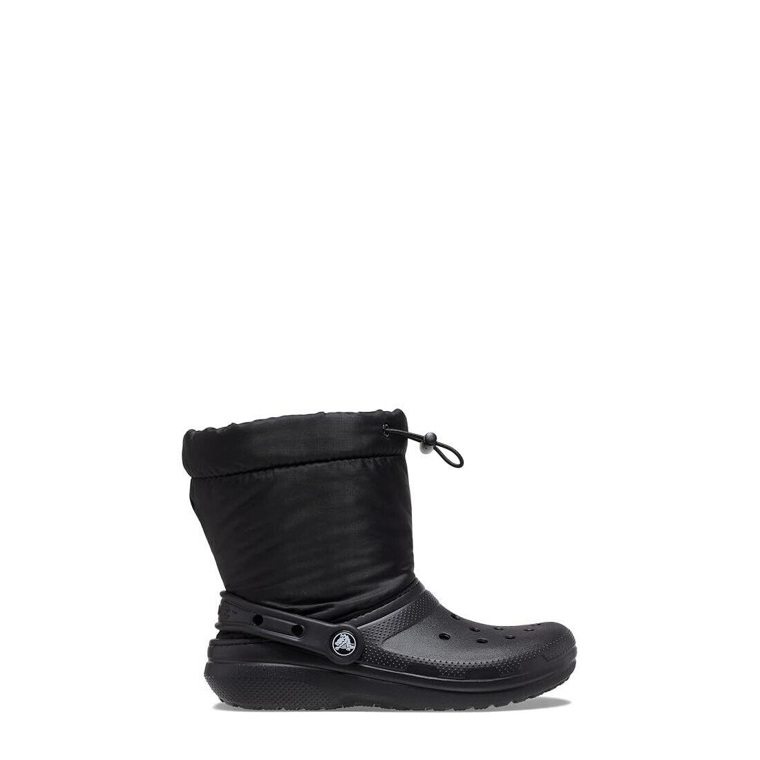 Crocs Unisex-child Kids` Classic Neo Puff Boot Black 207684-BLK