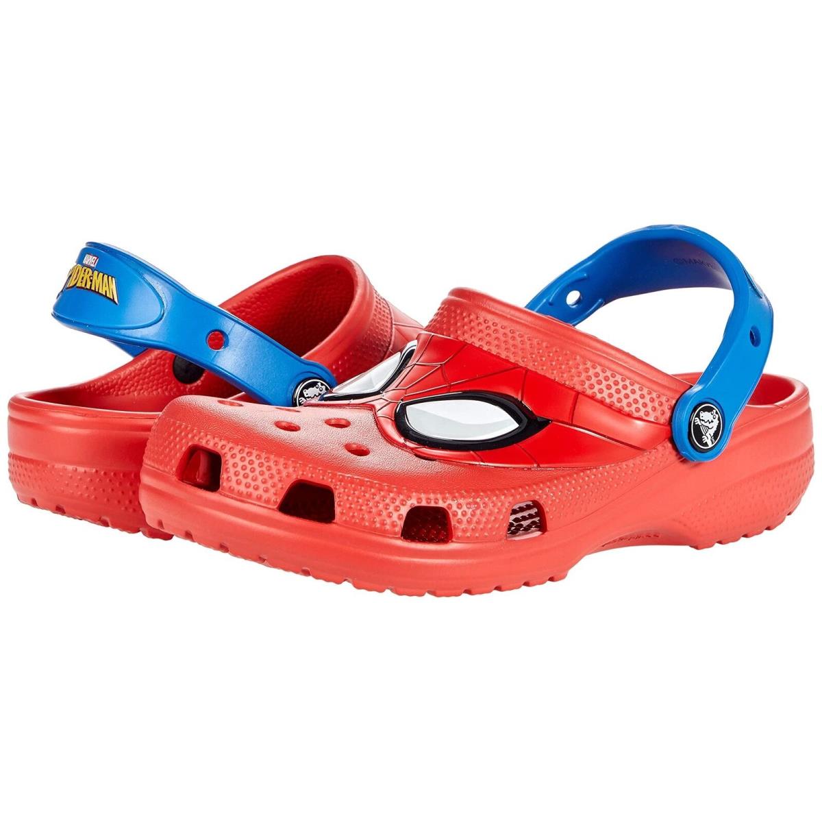 Crocs Kids` Superhero Clog Spiderman/flame 11 Little Kid